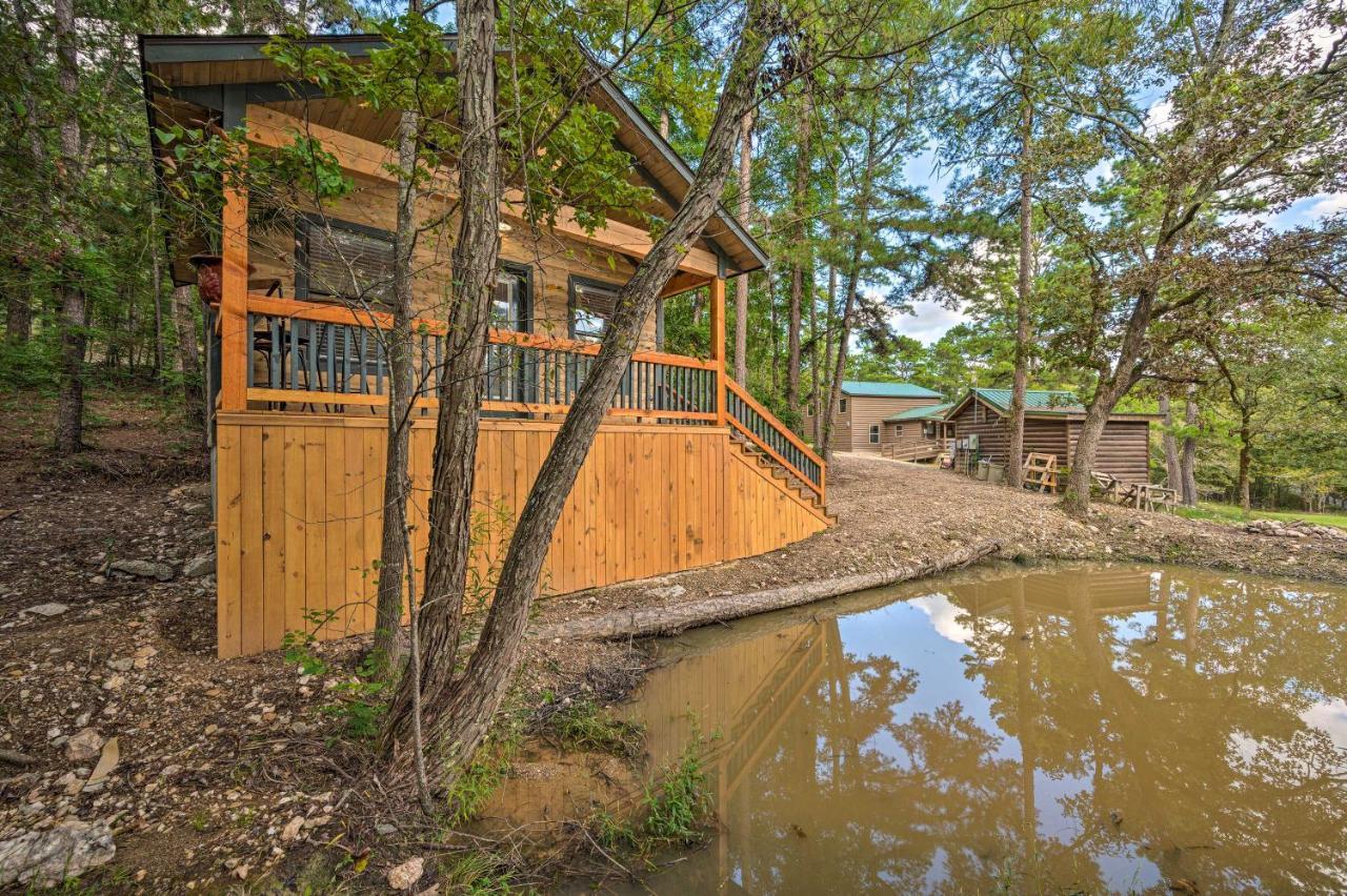 Romantic Broken Bow Cabin With Jacuzzi And Fire Pit! 外观 照片